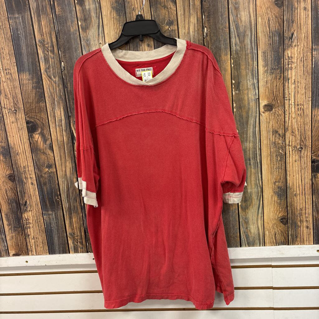 We The Free 2-Tone Top, Womens XL