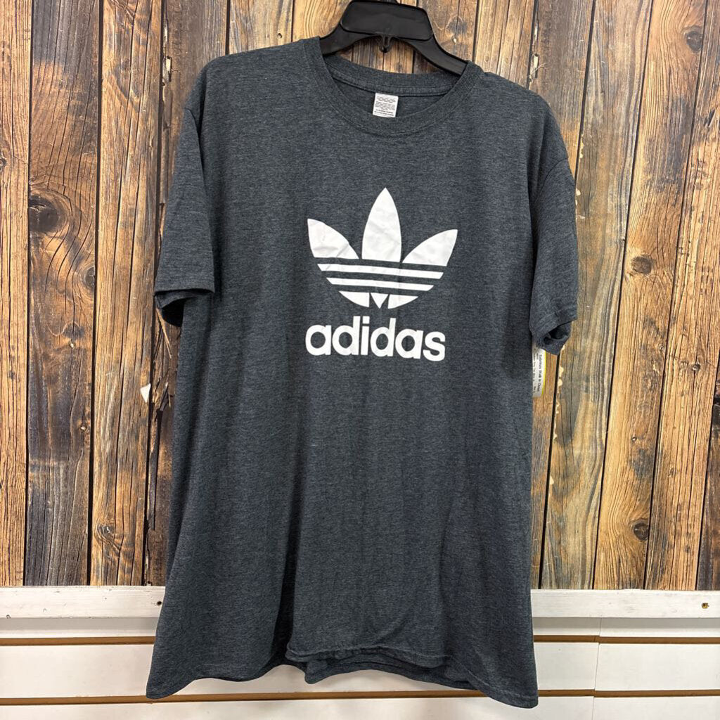 Adidas Grey Tee, Mens XL