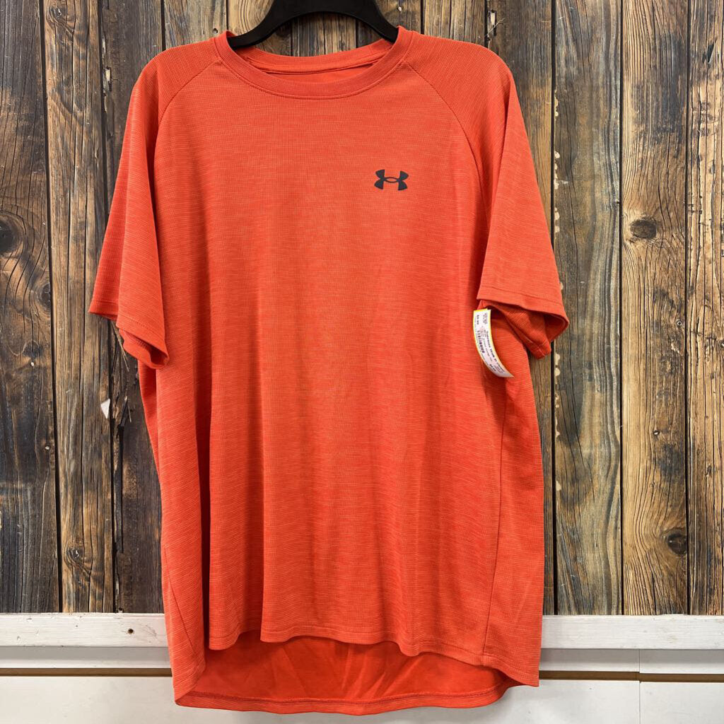 Under Armour Orange Tee, Mens XL