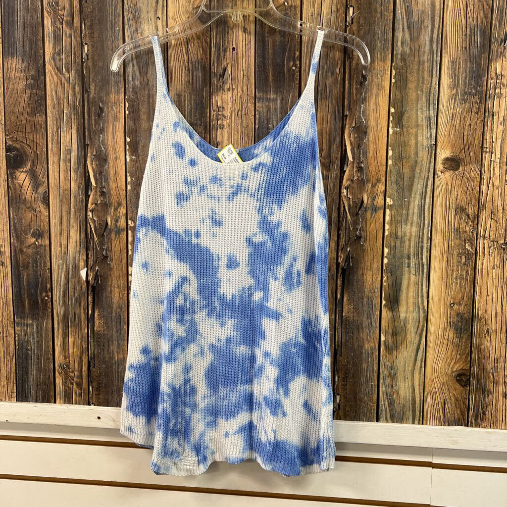 TieDye Knitted Tank , Women's XL