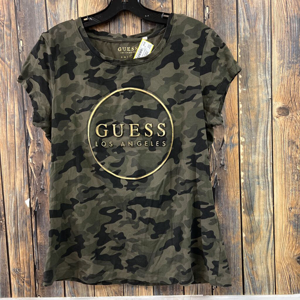 Guess Camo Tee, Women's XL