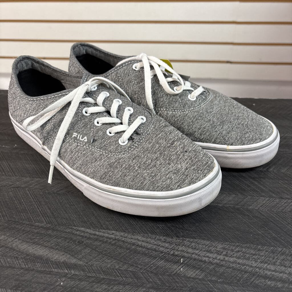 Fila Grey Sneakers, Womens 10