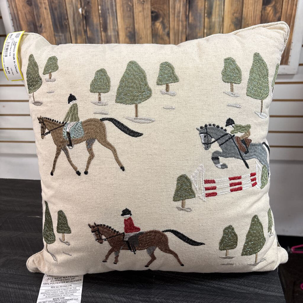 Horse Pillow 16x16