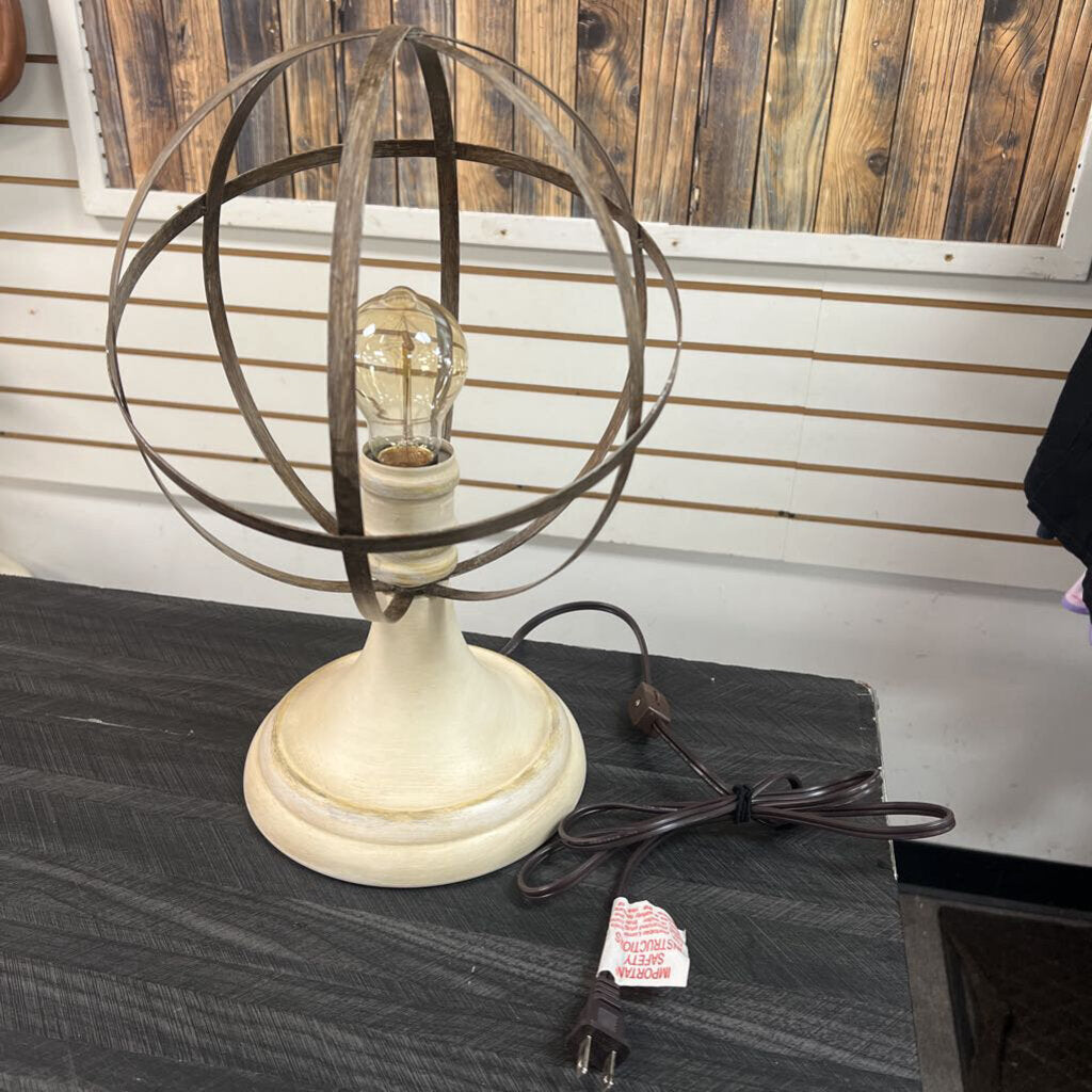 Metal Globe Light, No Shipping
