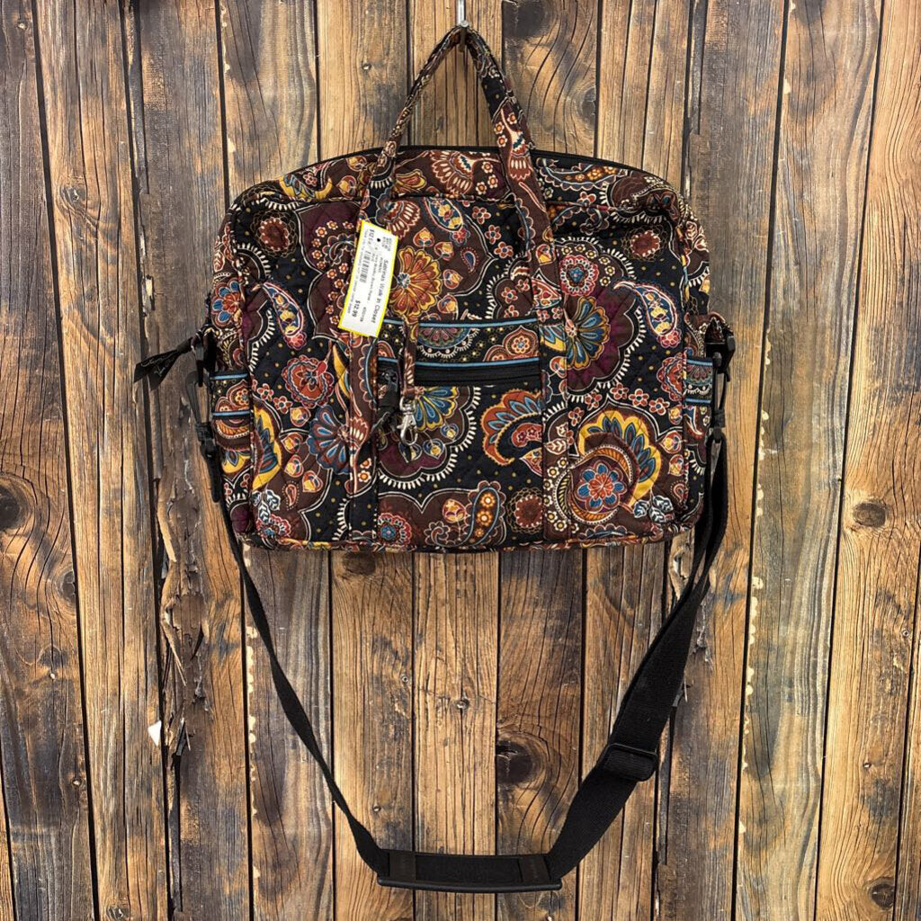 Vera Bradley Brown Purse - 15x12