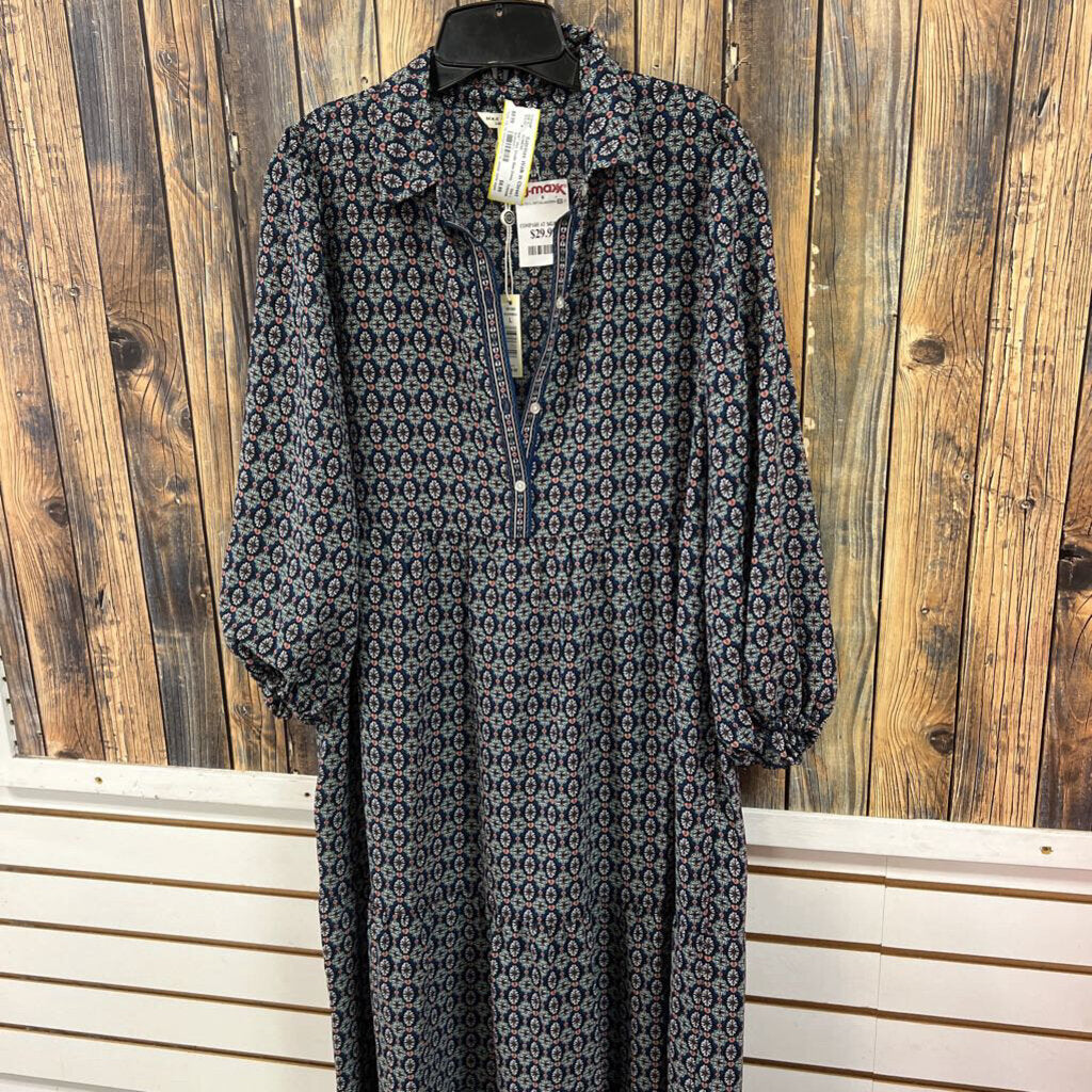NWT Max Studio Blue Dress, Womens L