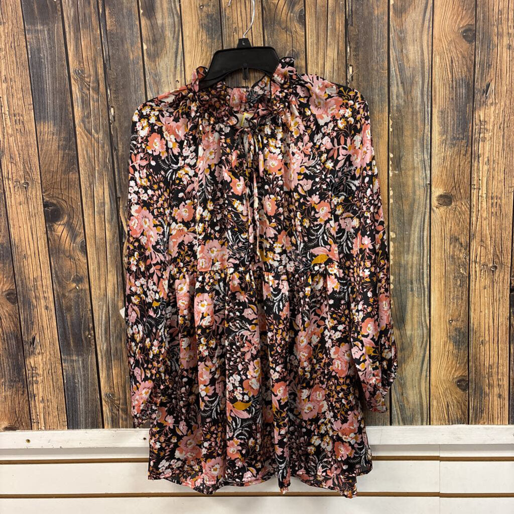 NWT Silky Floral Top, Womens S