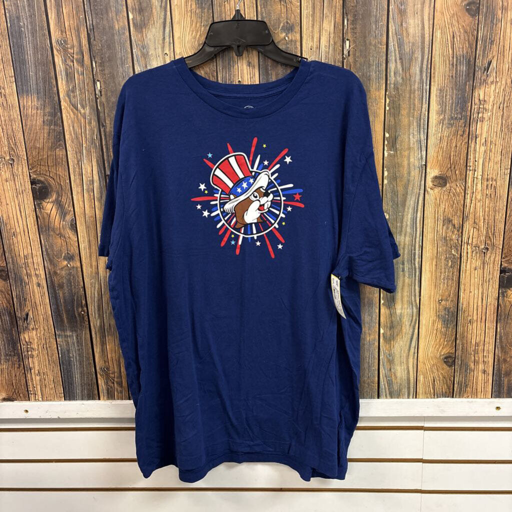 Buc-Ee's Patriotic Tee, Adult 2X