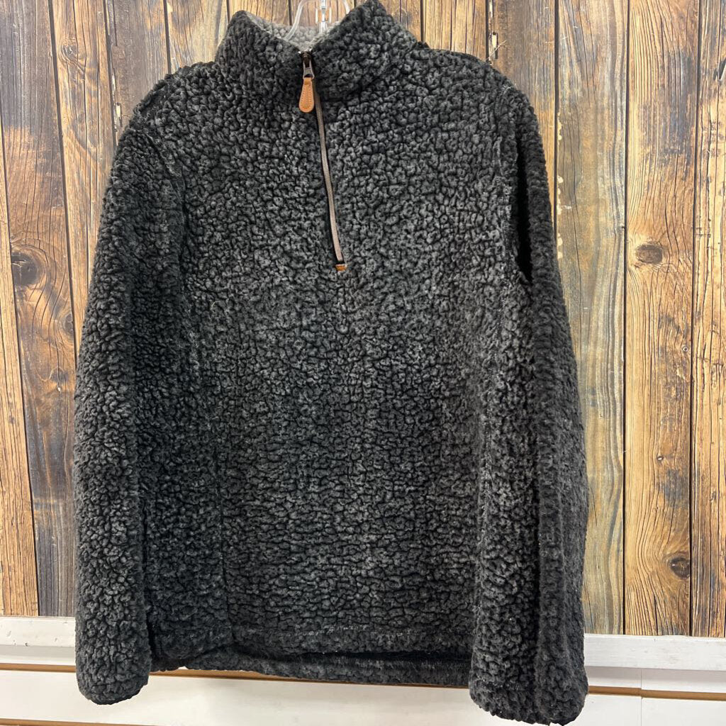 Pink Lily Grey Pullover, Womens M