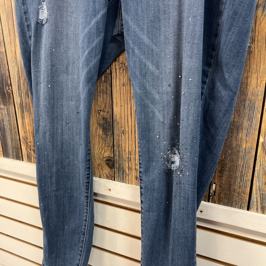 Lane Bryant Rhinestone Jeans, 18
