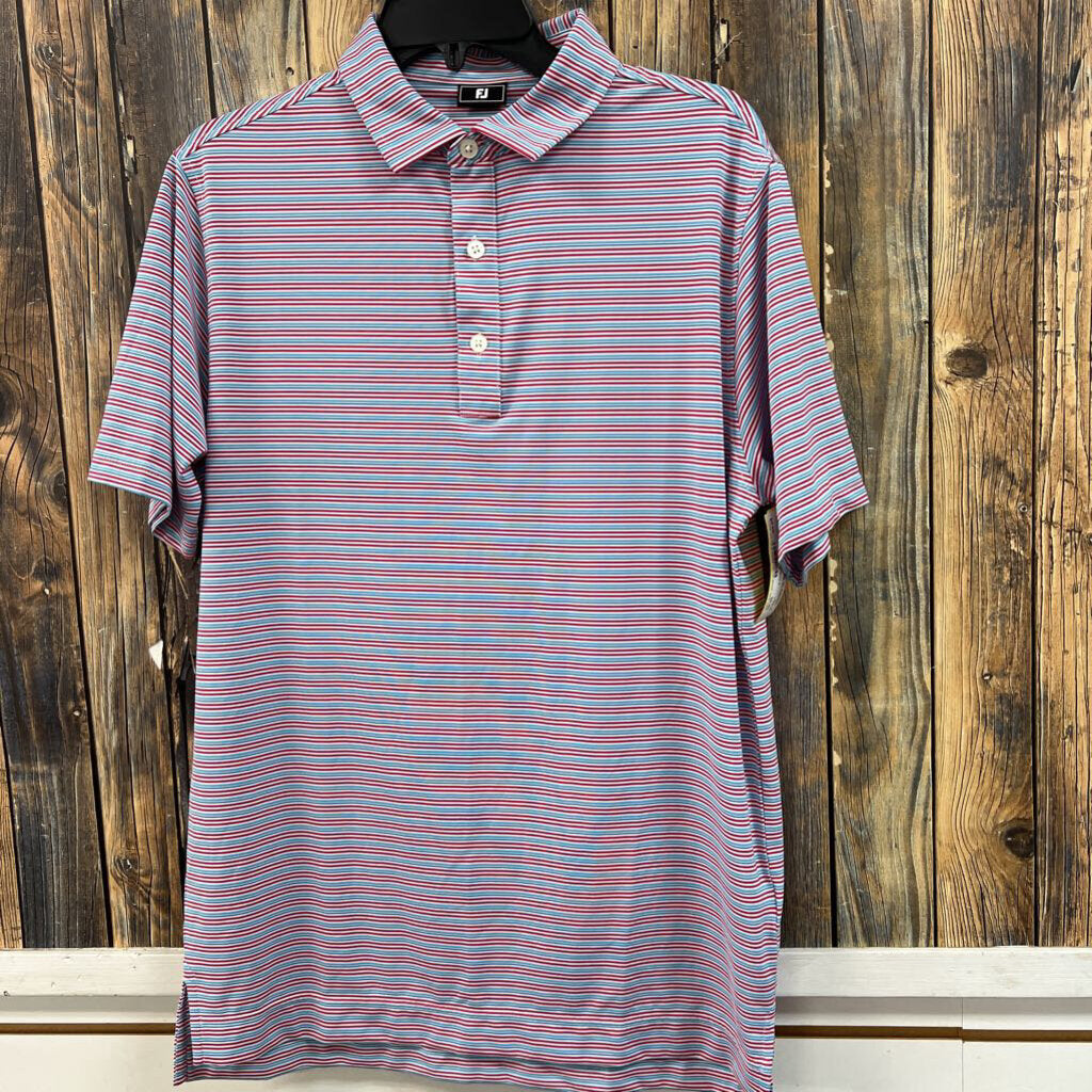 FJ Striped Polo, Mens S