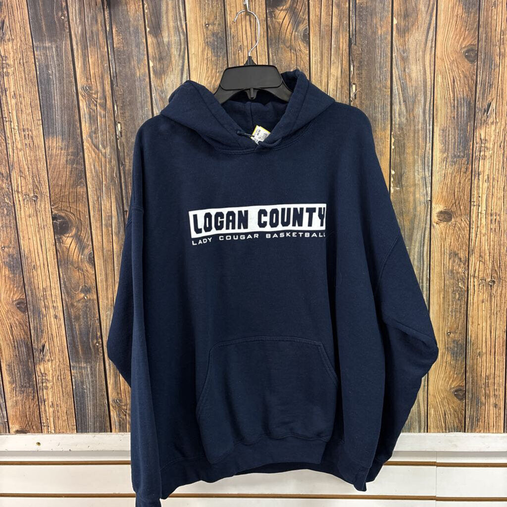 Cougars Basketball Hoodie, Mens XL