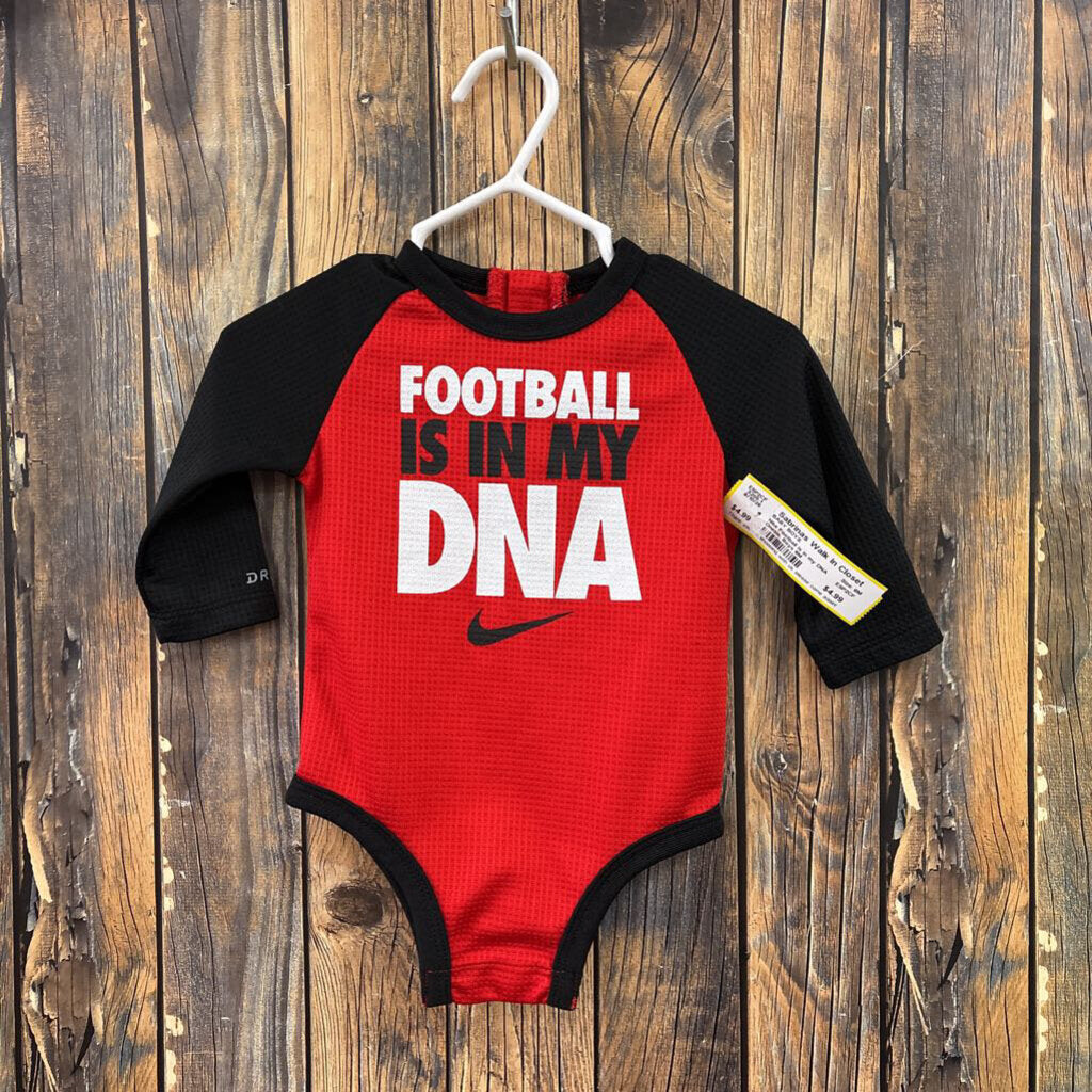 Nike Football is in my DNA Onesie, Boys 6M