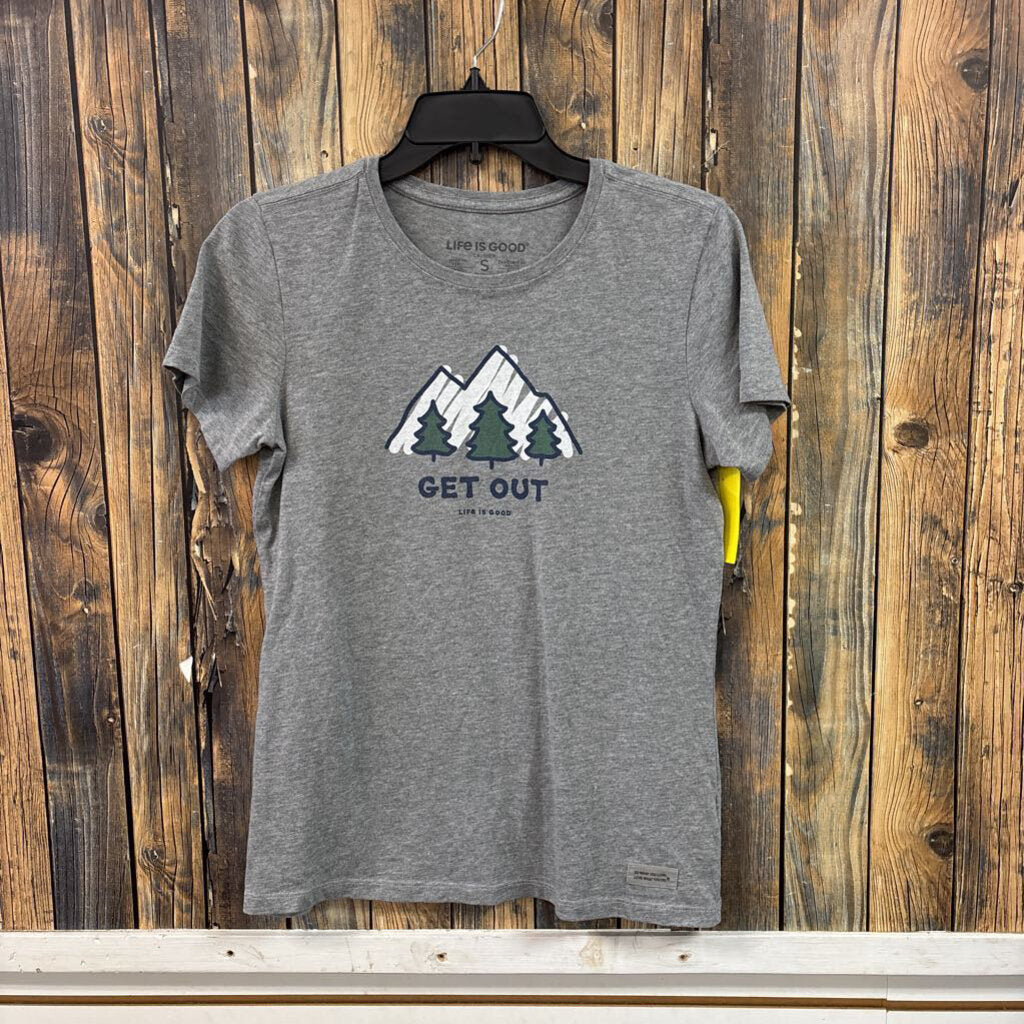 Life is Good Get Out Tee, Womens S