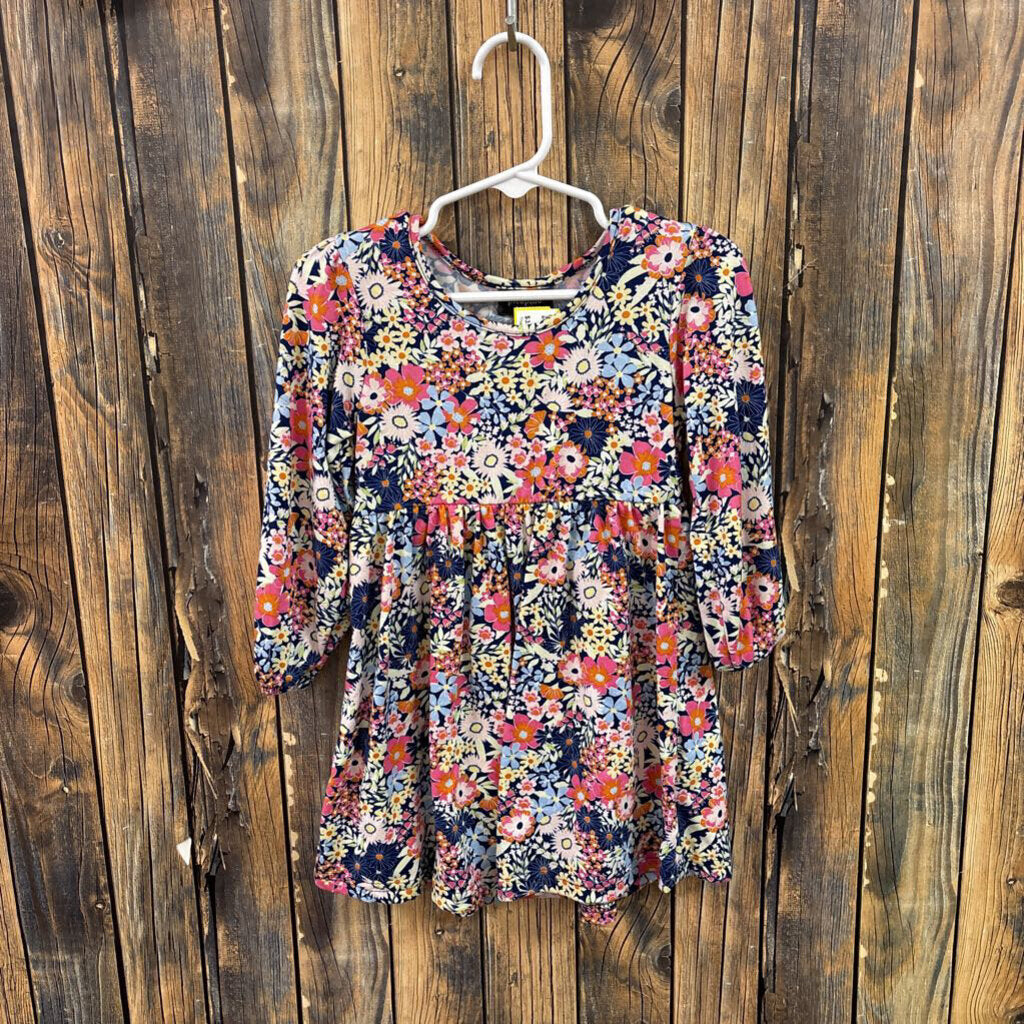 Picapino Buttery Soft Floral Dress, Girls 3T