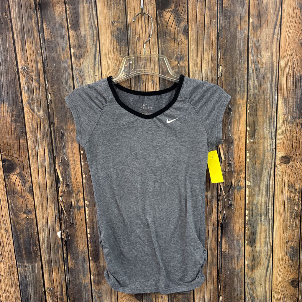 Nike Dri-Fit Grey Cinch Top, Womens M