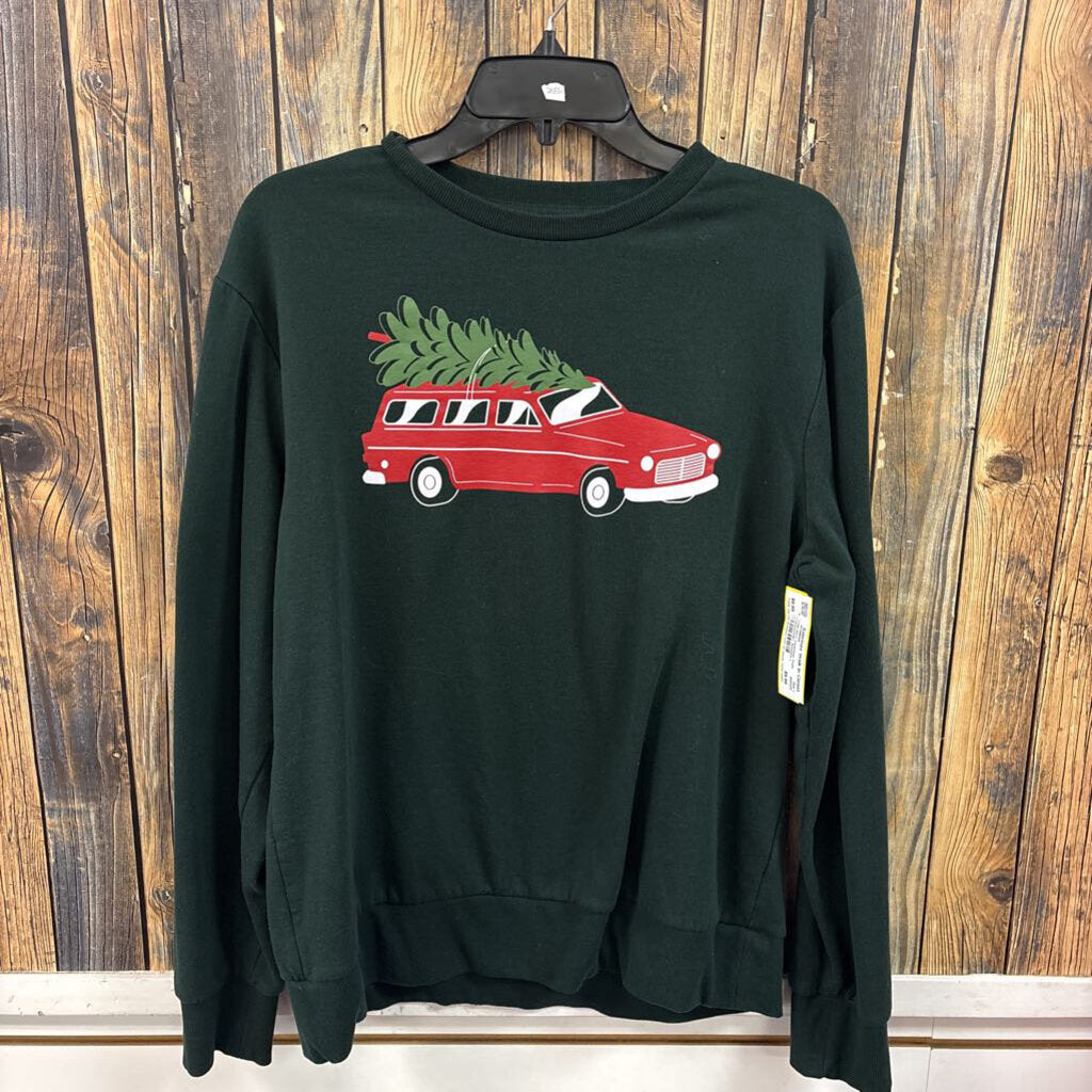 Old Navy Christmas Truck Sweatshirt, Womens L