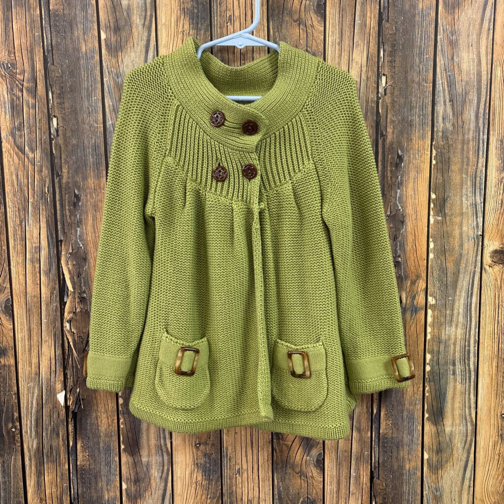 Matilda Jane Green Sweater, Girls 4