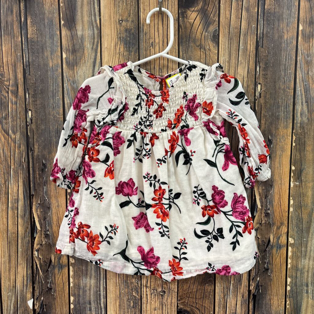Old Navy Floral Top, Girls 6-12M