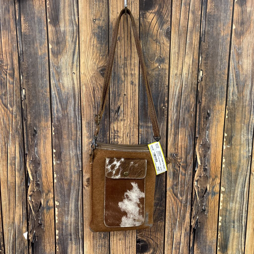 Myra Cow Hide Small Purse