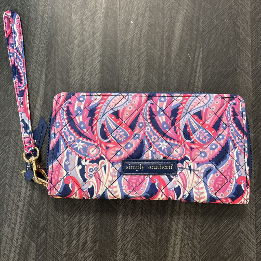 Simply Southern Paisley Wallet