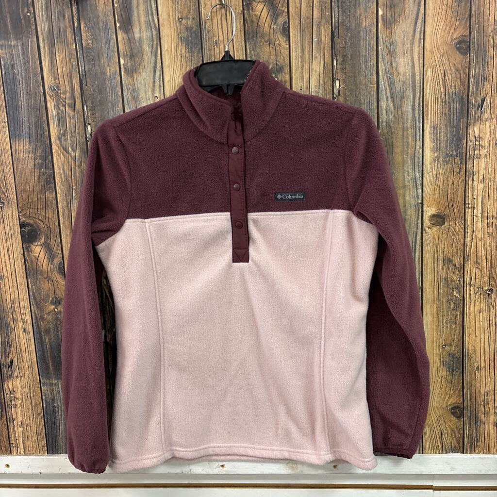 Columbia Maroon Pullover, Women's M