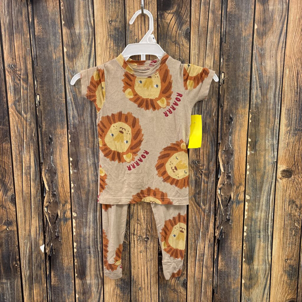Carters Lion Bamboo PJ's, Boys 12M