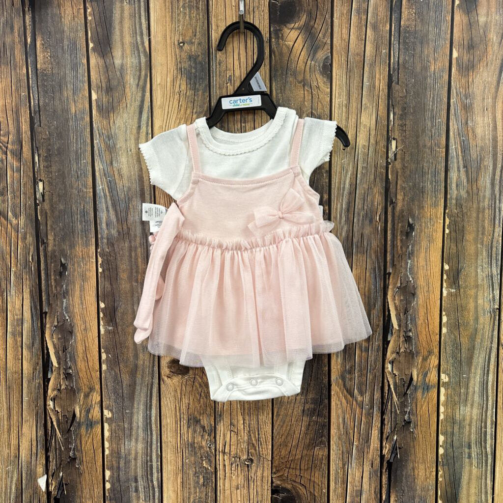 NWT Carters Tutu Dress, Girls NB