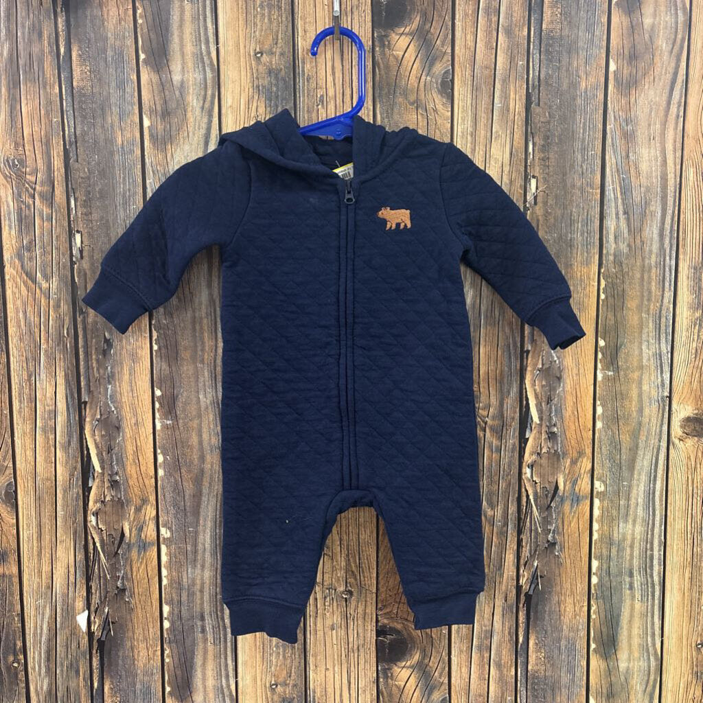 Carters Blue Bear Winter Sleeper, Boys 0-3M
