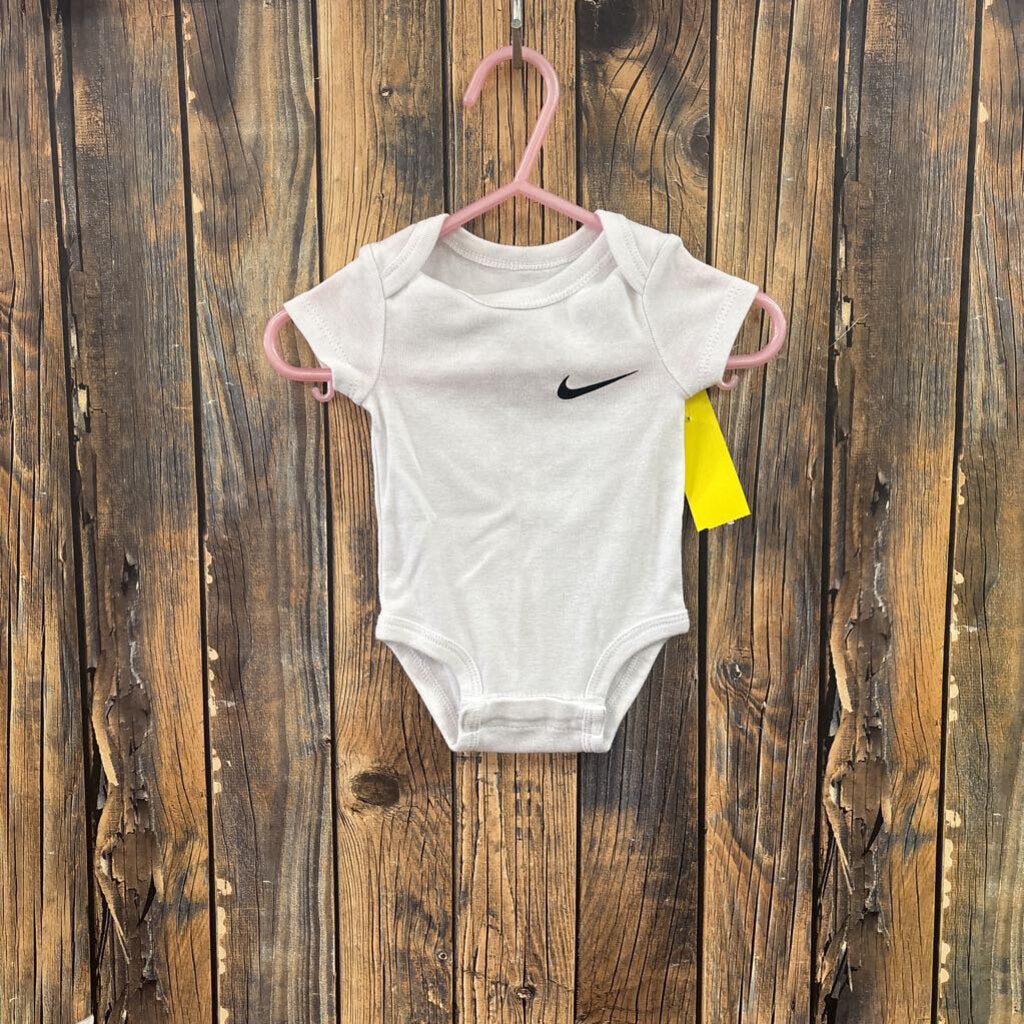 Nike White Onesie, Boys 3M
