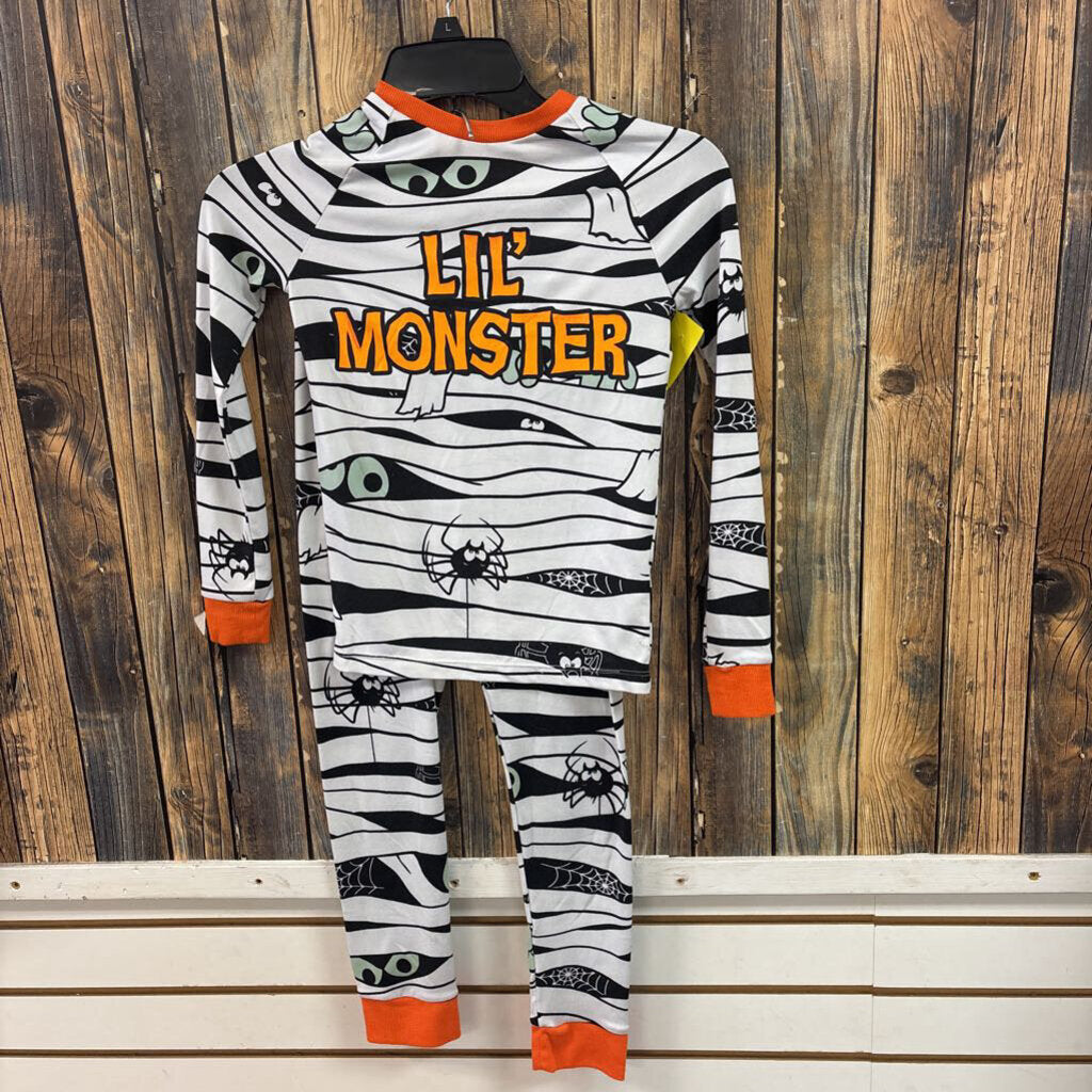 Lil Monster PJ Set, Girls 10