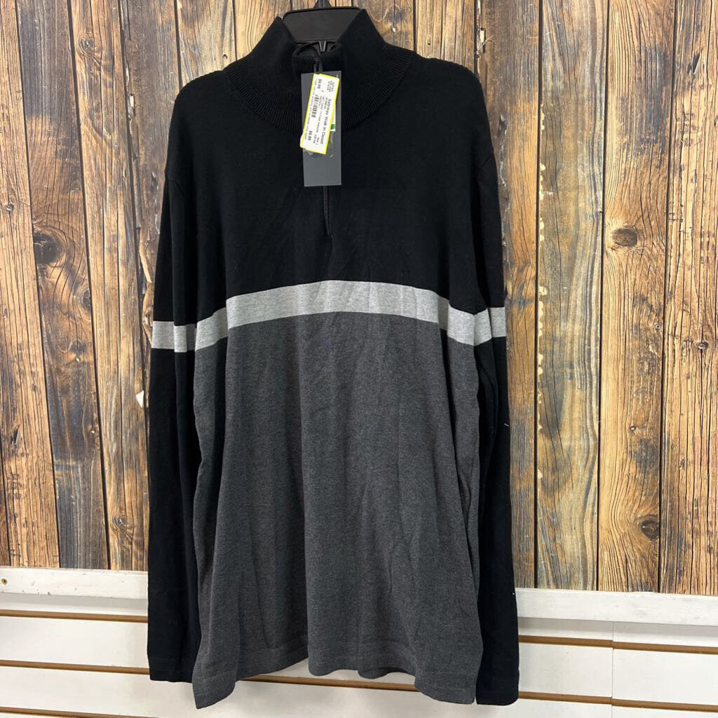 NWT DKNY Tri-Tone Sweater, Womens L