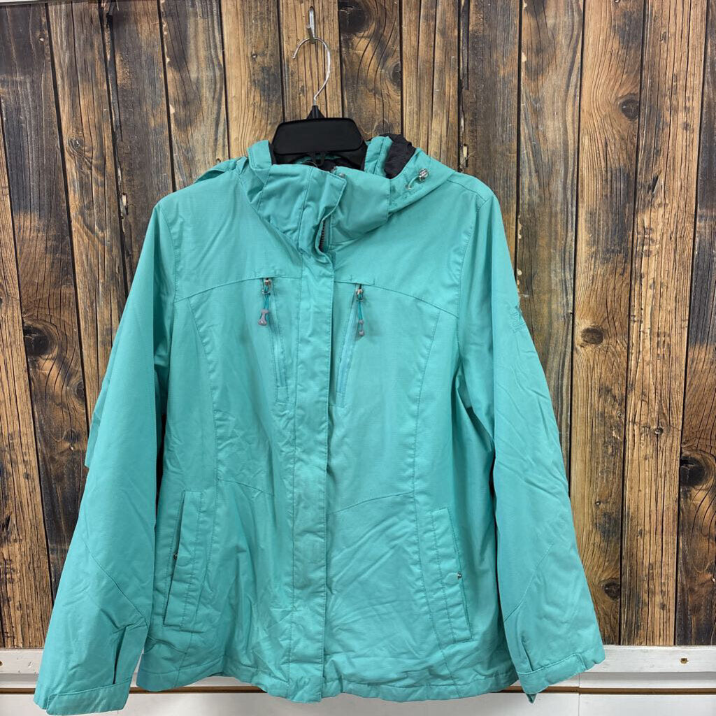 Zeroxposur Teal Coat, Womens M