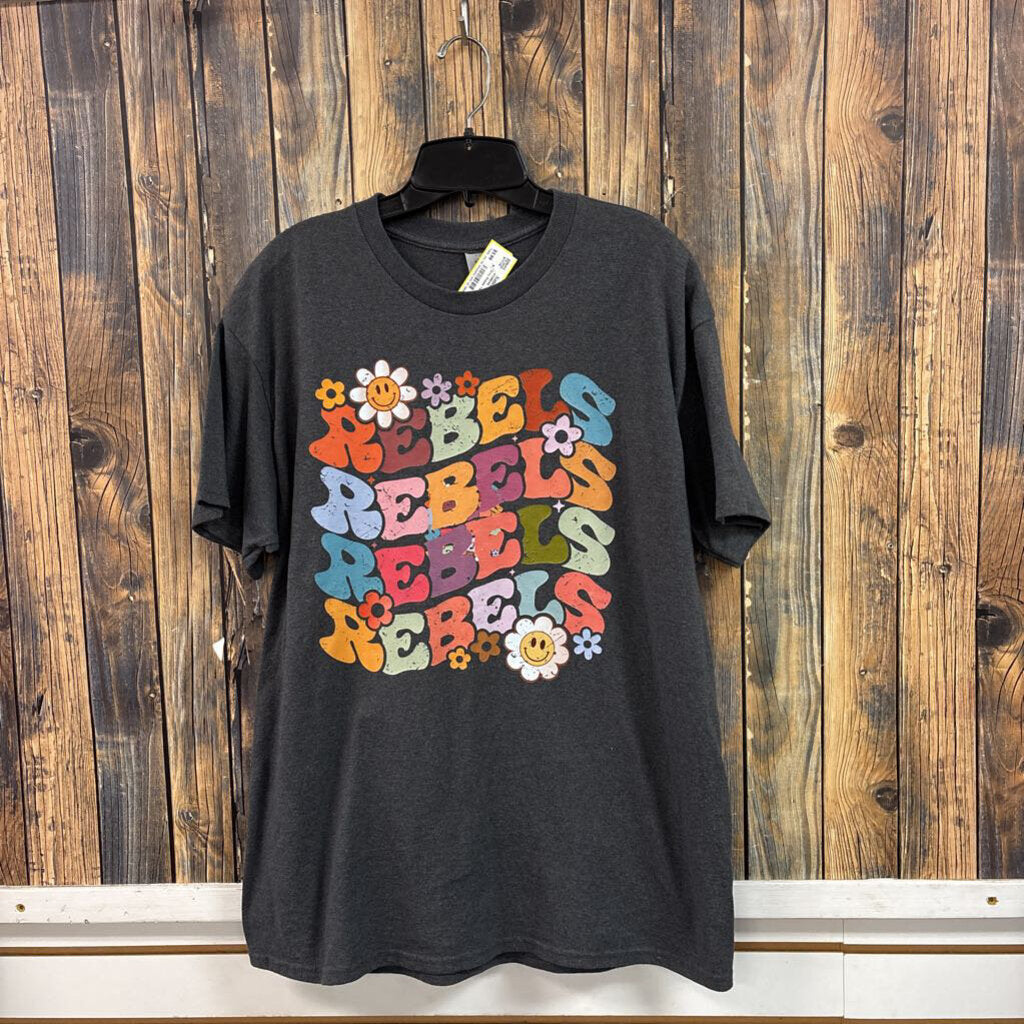 Grey Rebels Tee, Womens L