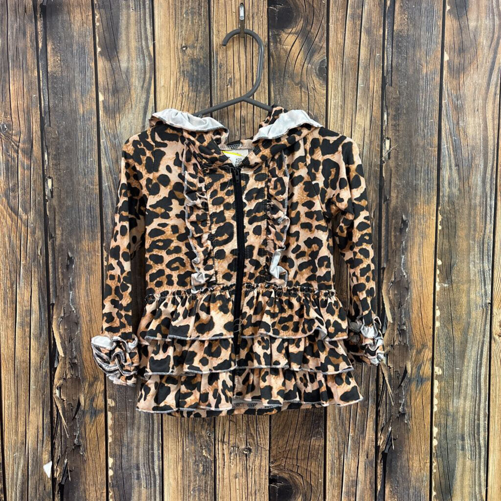 Animal Print Jacket, Girls 12-18M