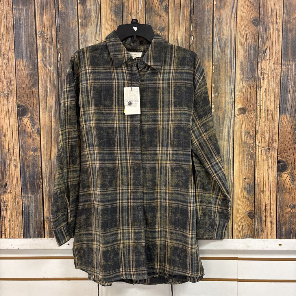 NWT Promesa Flannel, Womens S