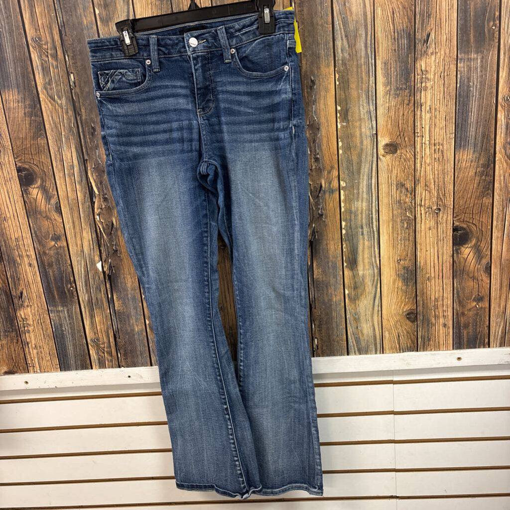 Buckle Black Bootcut Jeans, Women's 28x32