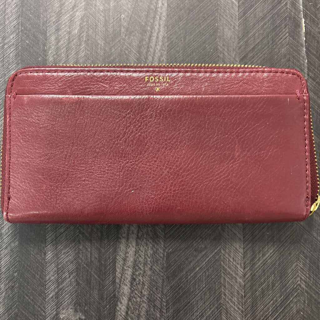 Fossil Maroon Wallet