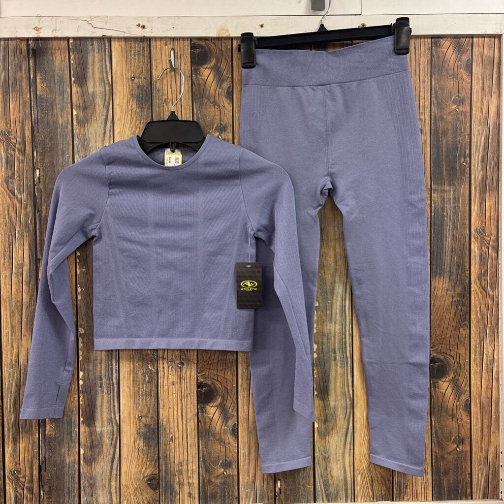 NWT Shimmery Athletic Set, Girls 10/12