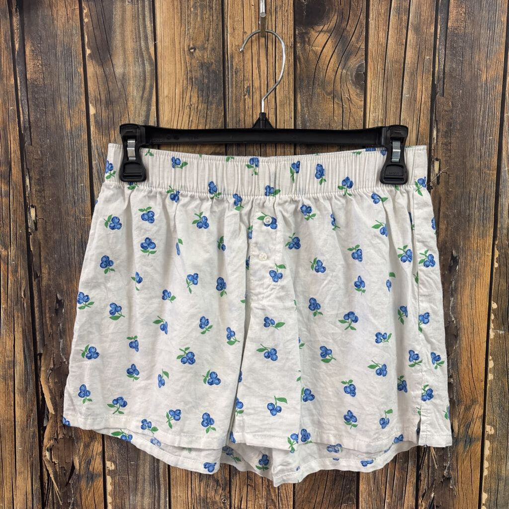 Colsie Blueberry Sleep Shorts, Womens S