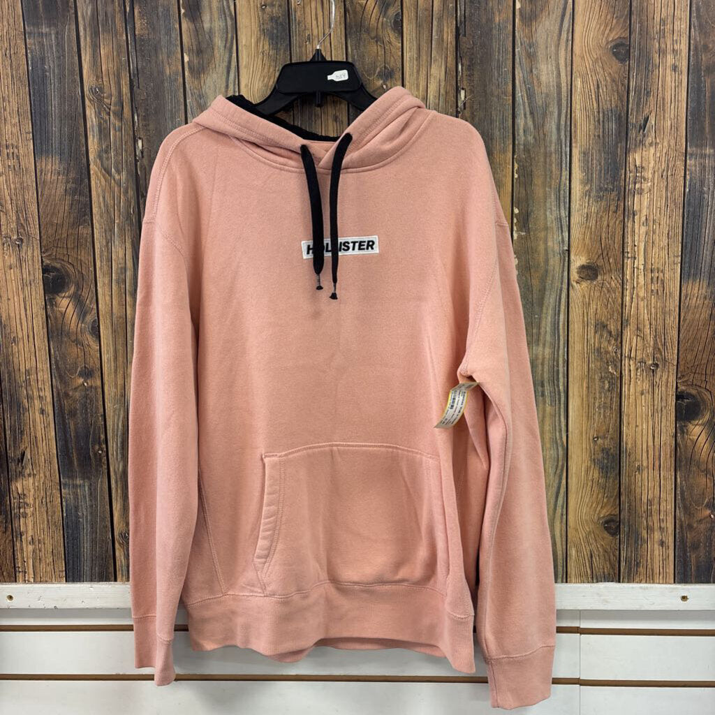 Hollister Peach Hoodie, Mens L