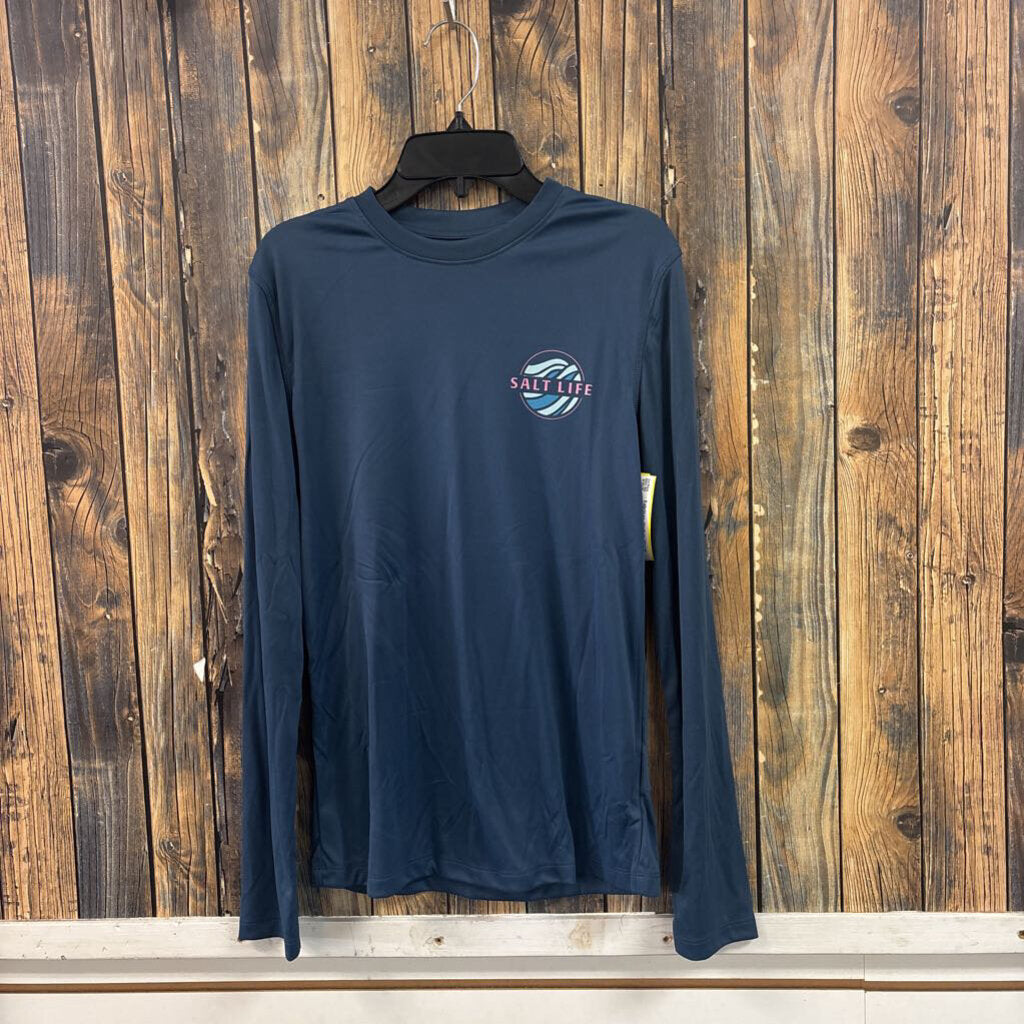 Salt Life Blue Top, Womens S