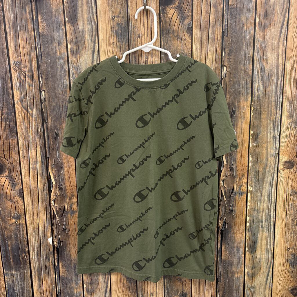 Champion Olive Tee, Boys L