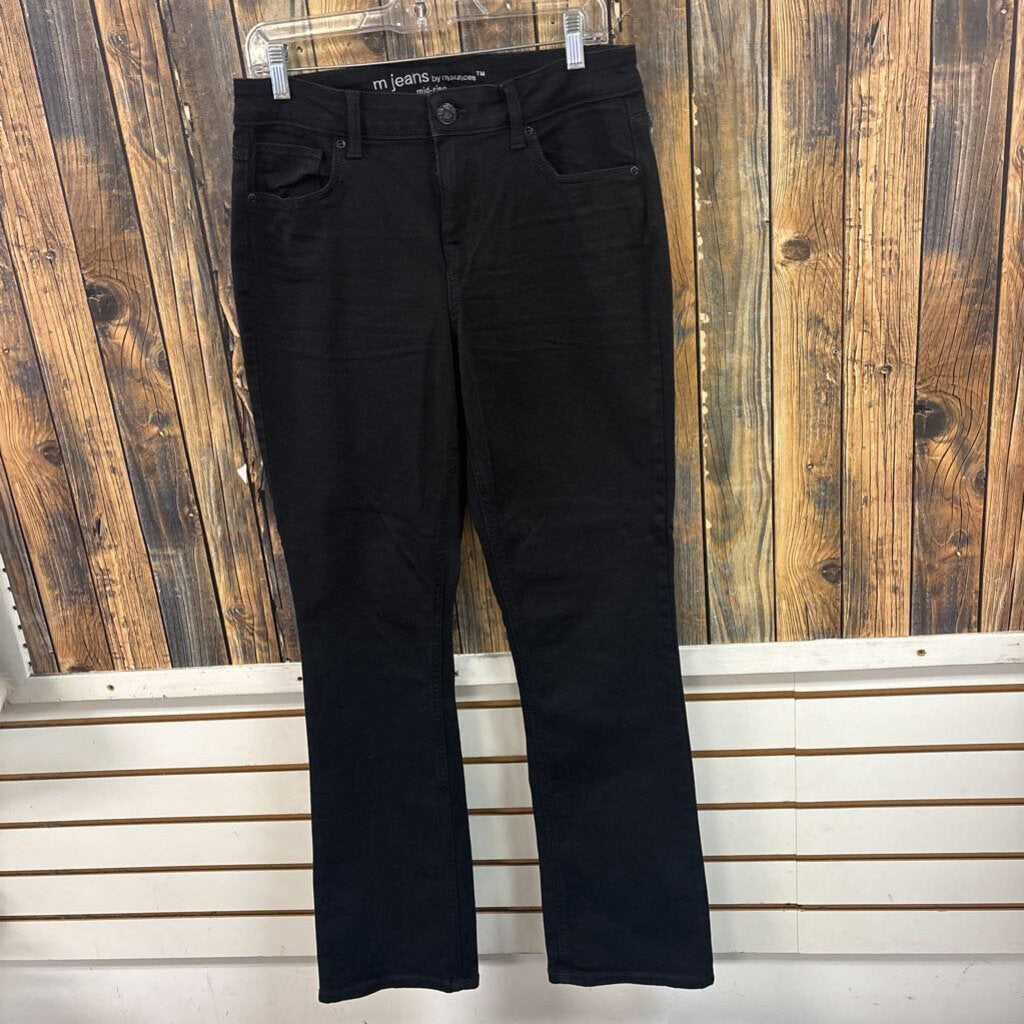 NWOT Maurices Black Jeans, Womens 10
