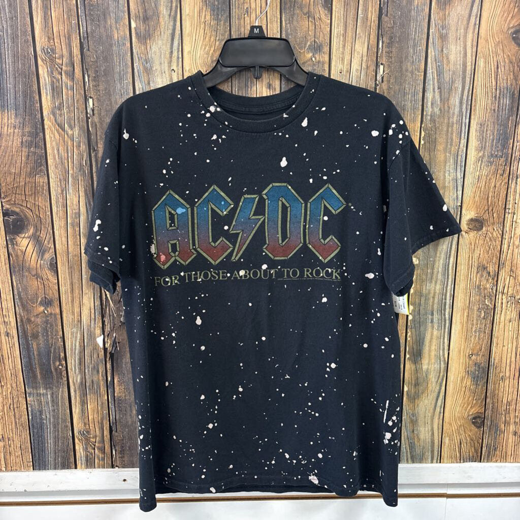 ACDC Splatter Tee, Mens M