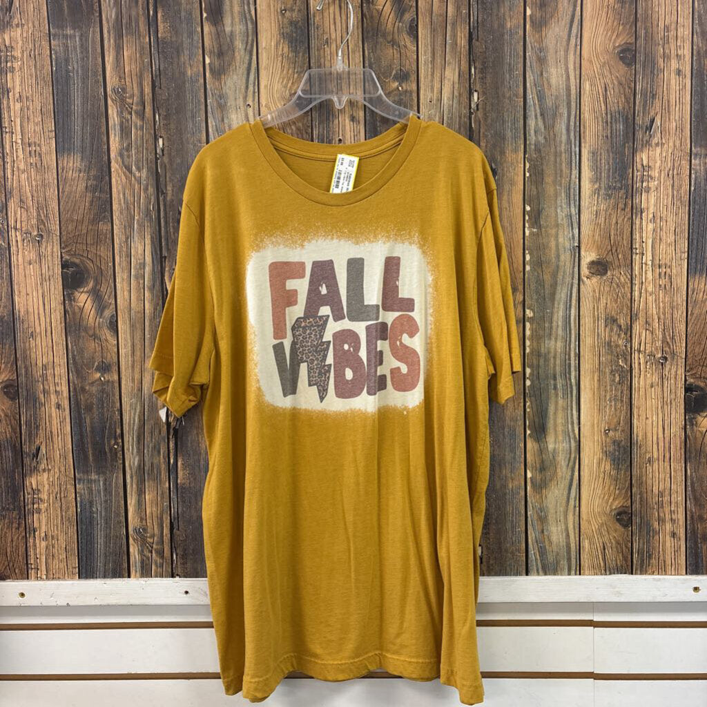 Fall Vibes Tee, Women's 2XL