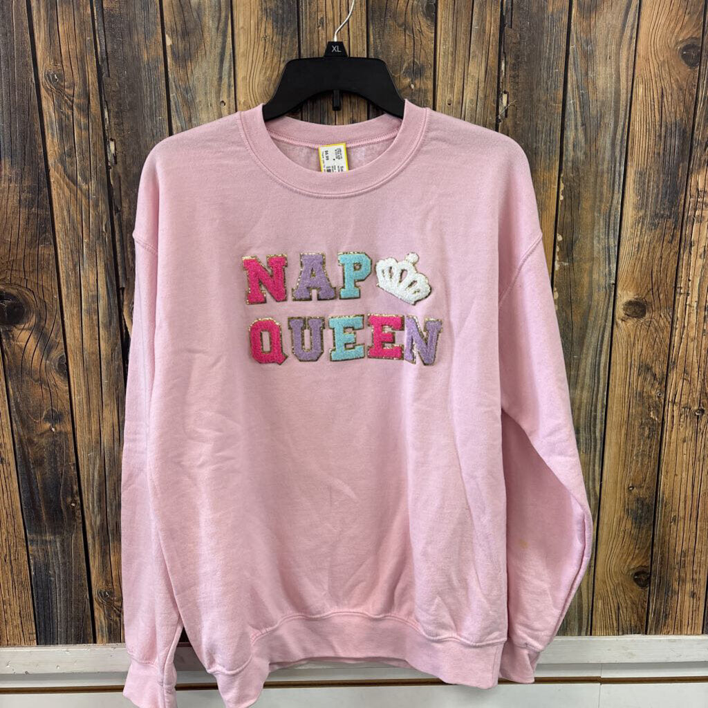 Nap Queen Sweatshirt, Womens M