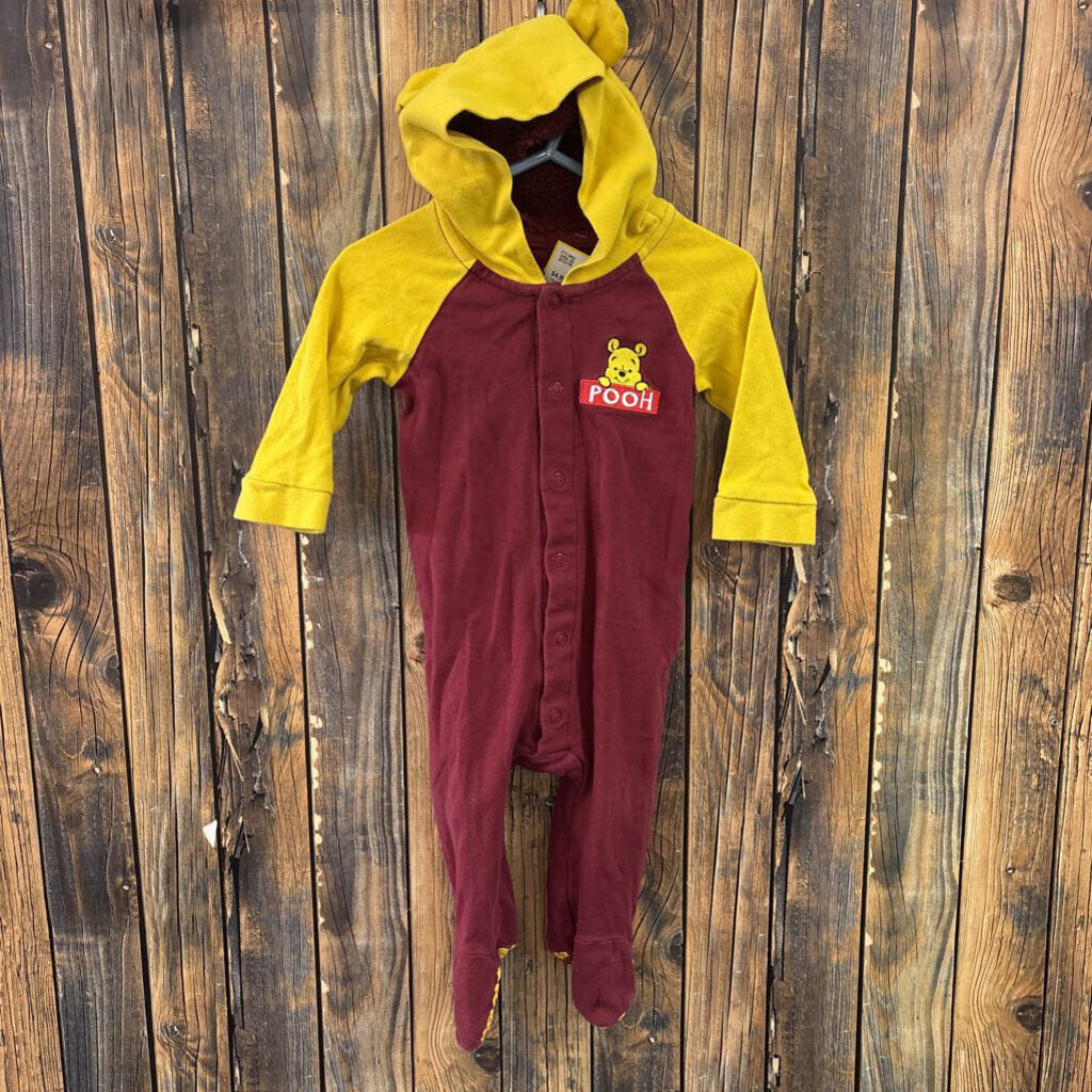 Pooh Hooded Outfit, Boy's 12m