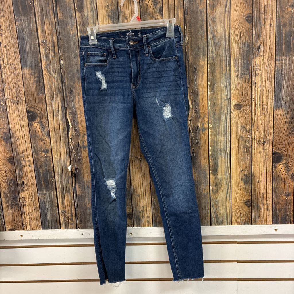 Hollister High Rise Super Skinny Jeans, Womens 5 Long