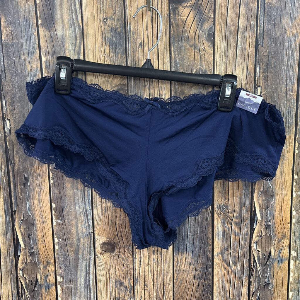 NWT Cacique Navy Panties, Womens 26/28